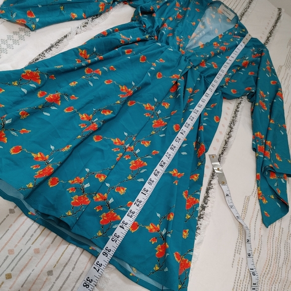 SOLD Celia Dragouni Chinese Garden dress S/M - Picture 10 of 10